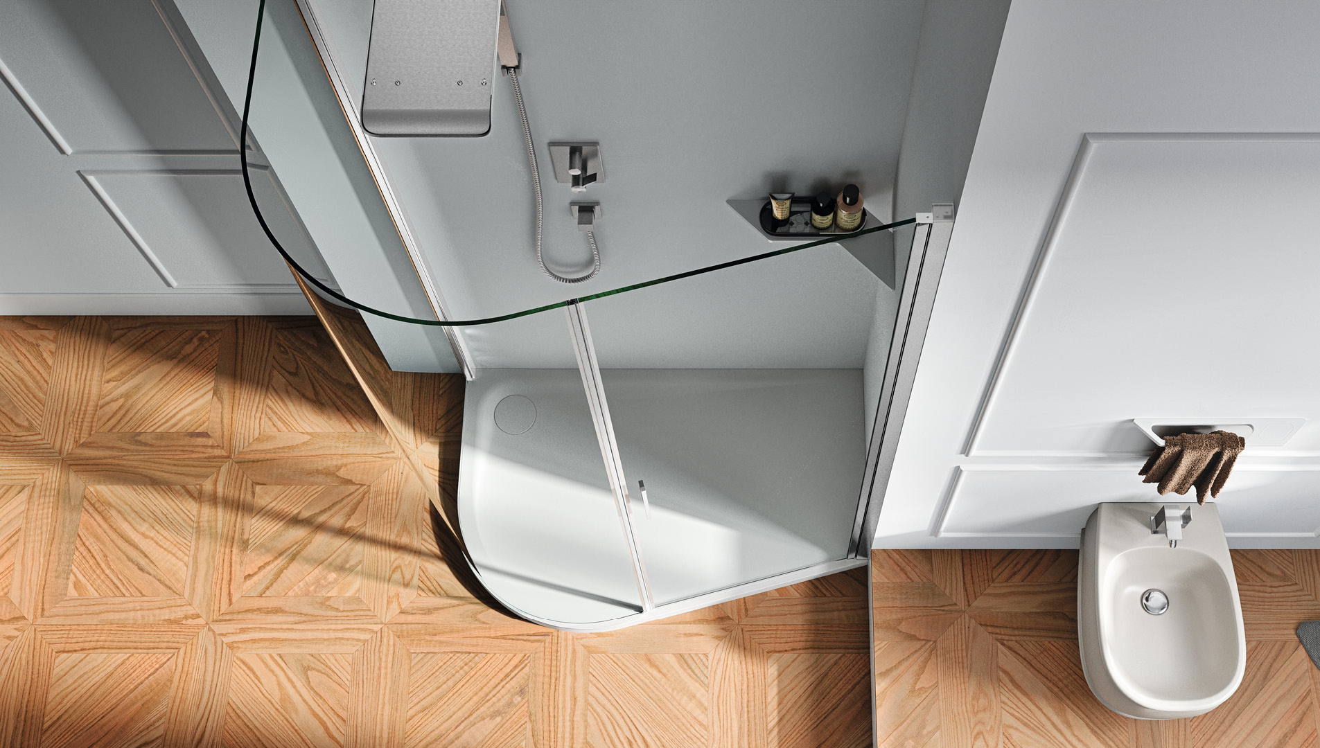 Rundusche massgeschneidert