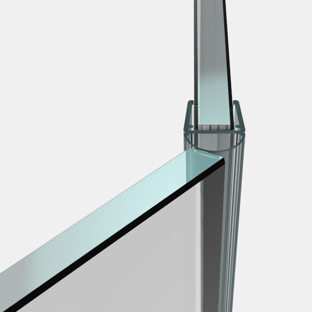 Dichtprofile für Glas-Glas 135°